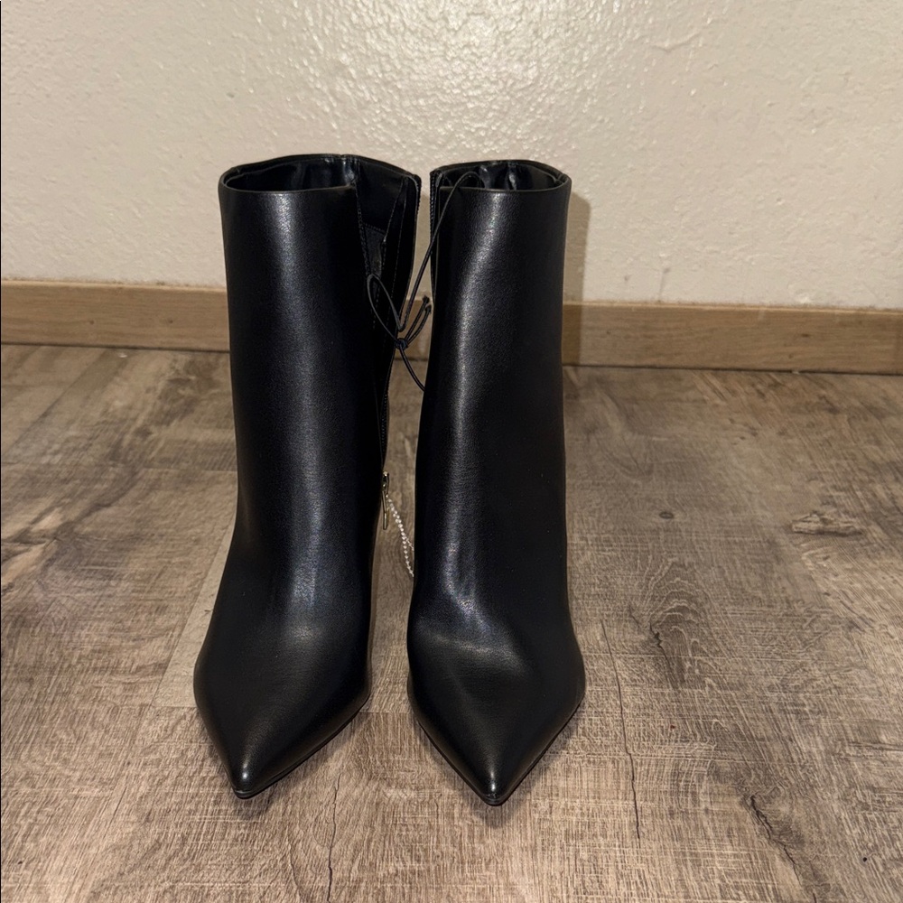 Nine West Black Heeled Boots